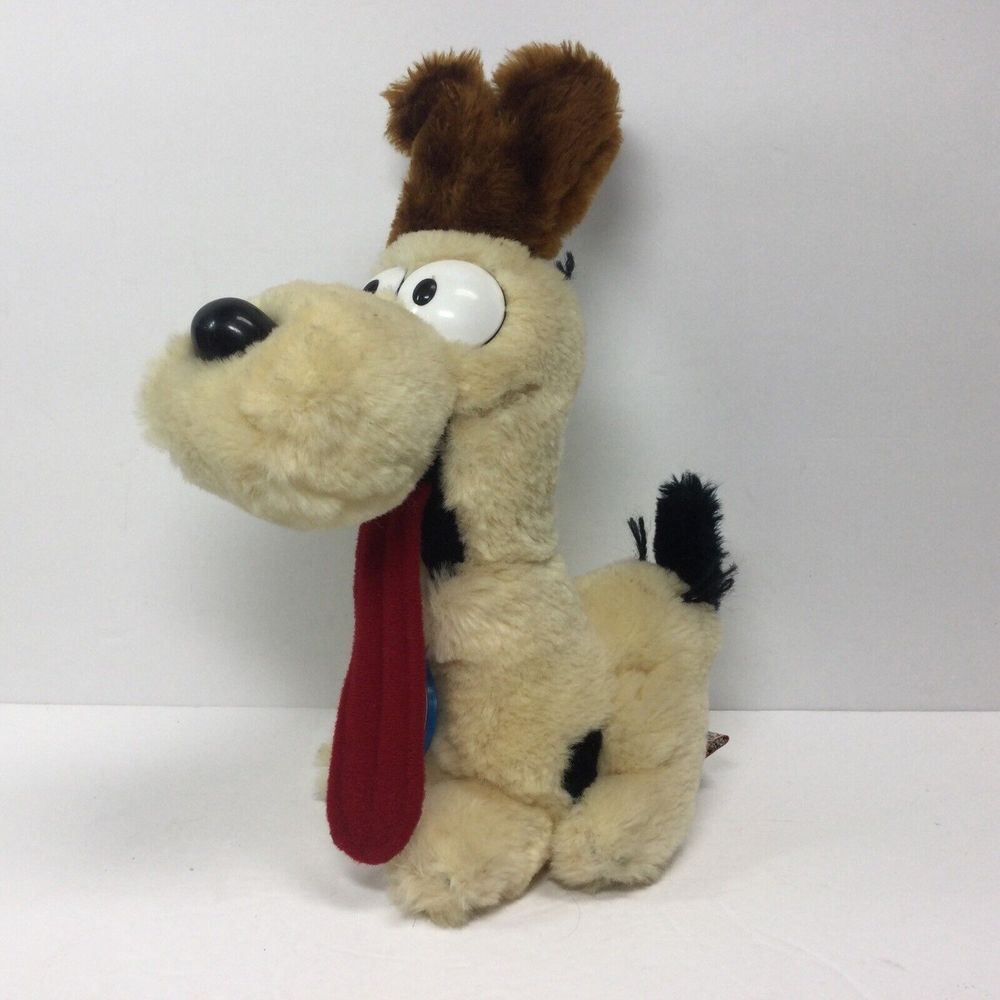 Vintage Garfield's Odie Dog Plush Toy 1983 -  Odie Dog Stuffed Animal 10"‎ DAKIN